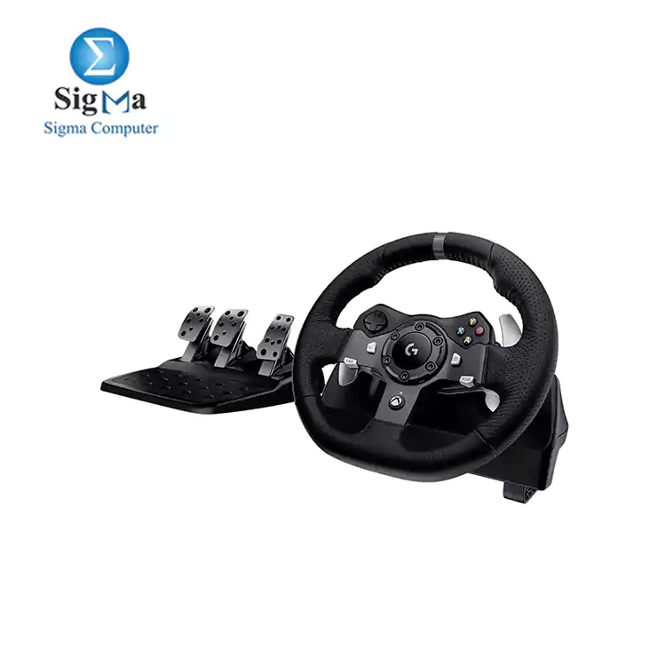 Logitech G920 DRIVING FORCE RACING WHEEL FOR XBOX, PLAYSTATION AND PC Black